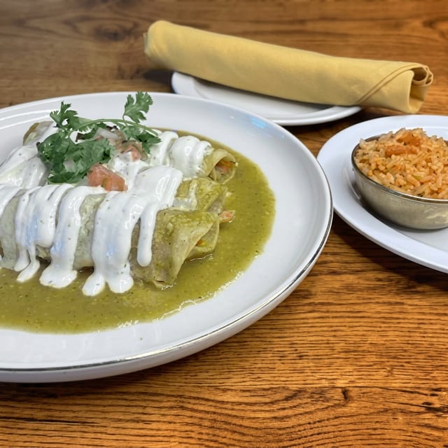 Enchiladas Suizas.