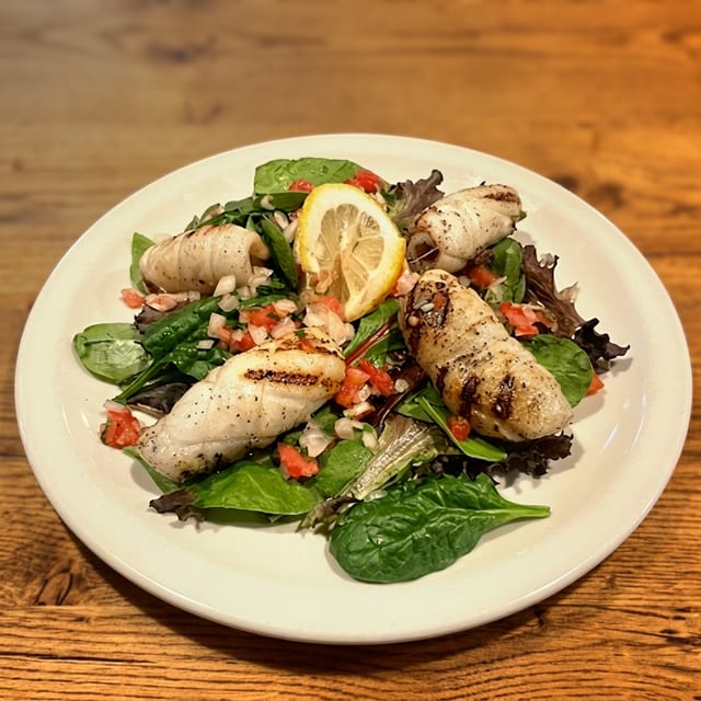 Grilled Calamari.