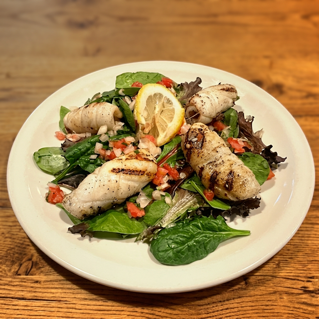 Grilled Calamari.