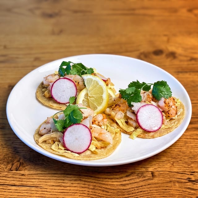 Grilled Shrimp Taco.
