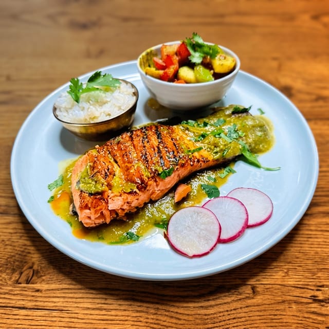 Cilantro Salmon.