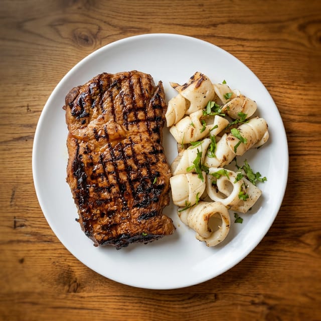 Steak Cancun.